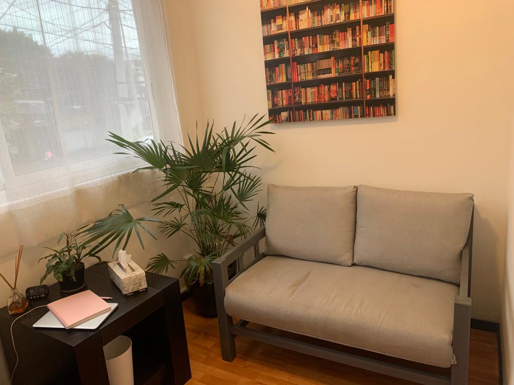 Instalaciones del consultorio de Andrea Becerra