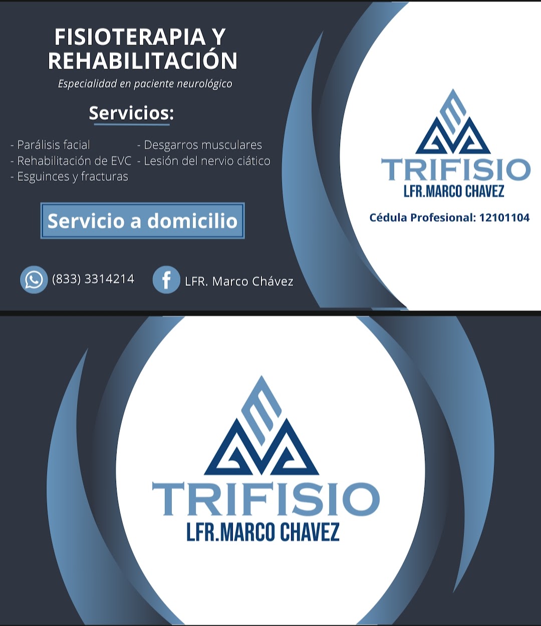 Instalaciones del consultorio de L.F.R. Marco Chávez