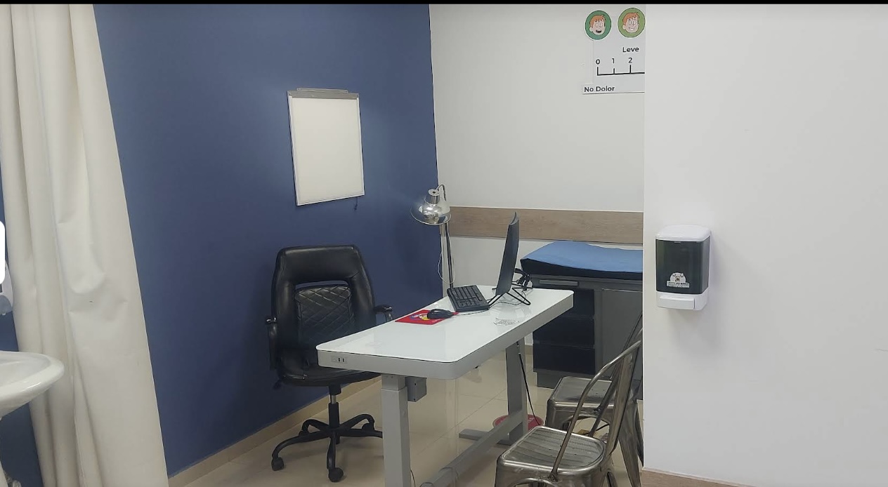 Instalaciones del consultorio de Dra. Irma Medina